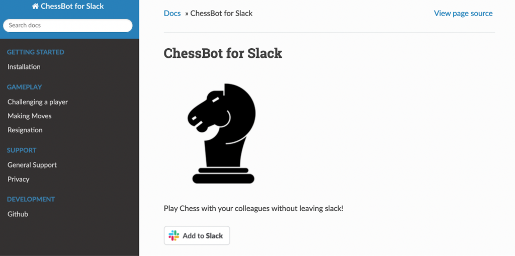 ChessBot Slack Integration: Play Chess with your colleagues without leaving Slack!